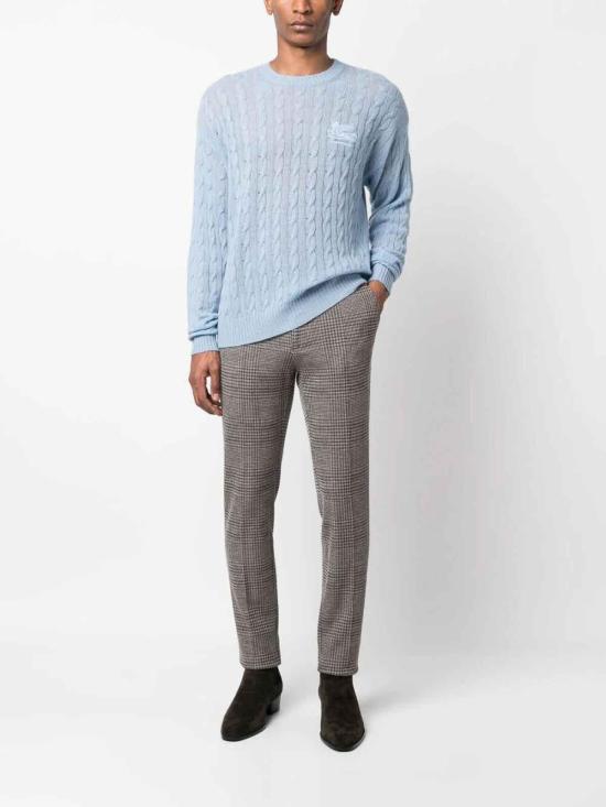  에트로 스웨터 1N9659606251C Light Blue - ETRO