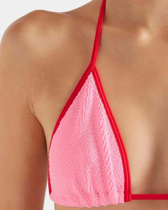  훈자 지 비키니 수영복 Hunza G Gina 비키니 핑크 - HUNZA G