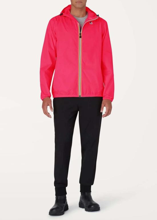  까웨 자켓 K Way 클로드 재킷 핑크/블랙 - K-WAY