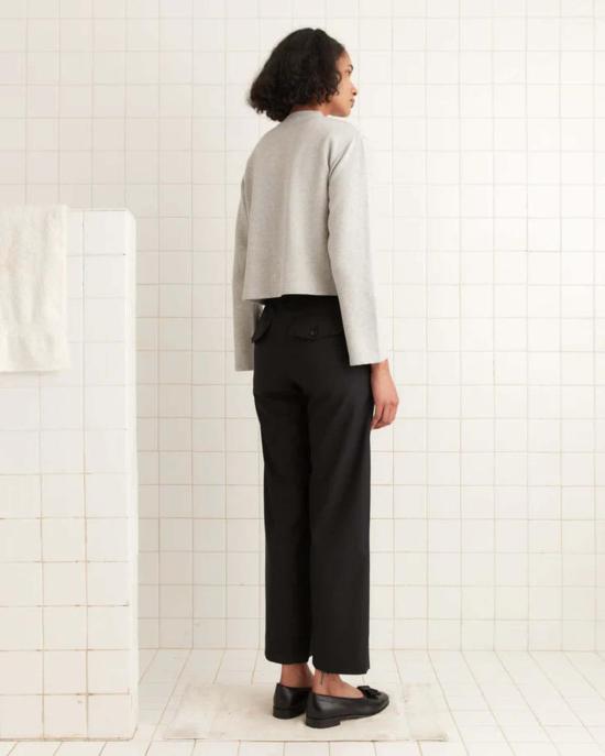  보디 가디건 보드 헤더드 카디건 그레이 - BODE