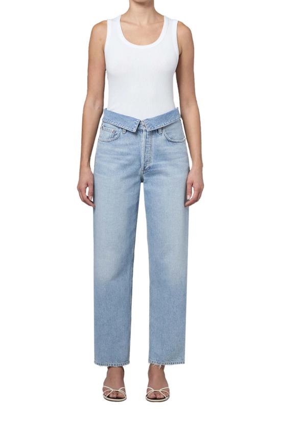  에이골디 데님 팬츠 아골드 에코 테이퍼