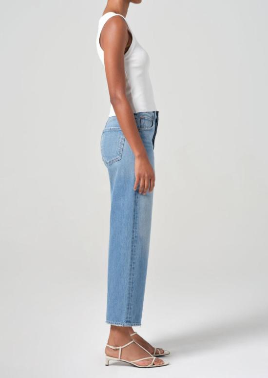  에이골디 데님 스커트 아골드 렌 진 저니 - AGOLDE