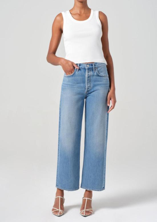  에이골디 데님 스커트 아골드 렌 진 저니 - AGOLDE