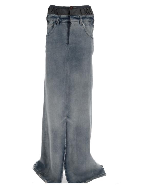 25SS 마르지엘라 롱 스커트 S51MI0006S30383 961 LIGHT BLUE