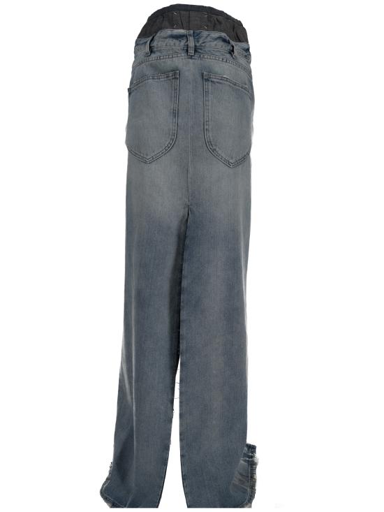 25SS 마르지엘라 롱 스커트 S51MI0006S30383 961 LIGHT BLUE - MAISON MARGIELA