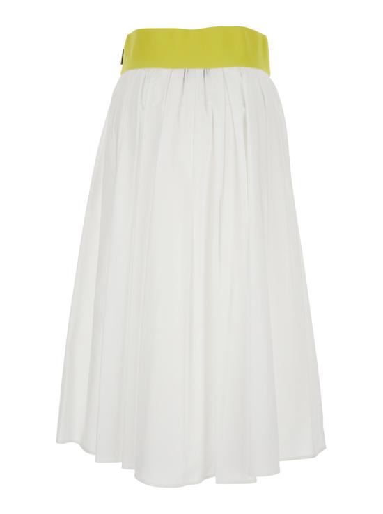 25SS 엠에스지엠 스커트 3842MDD0925731501 White - MSGM