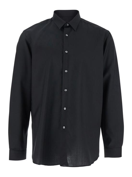 25SS 로우브랜드 긴팔 셔츠 L1CSS26595D001 Black