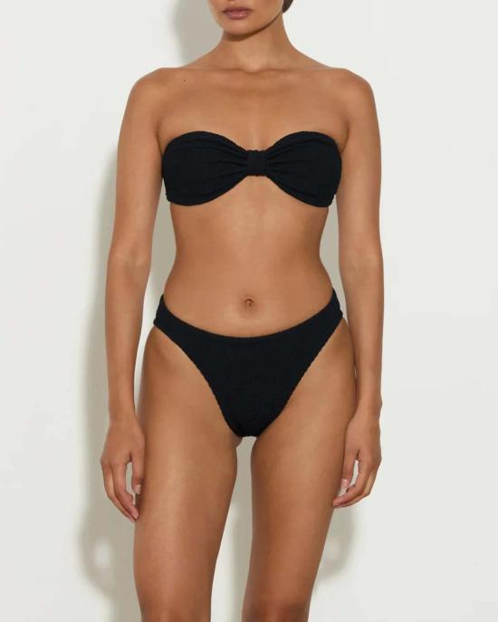  훈자 지 비키니 수영복 Hunza G Jean 비키니 블랙 - HUNZA G