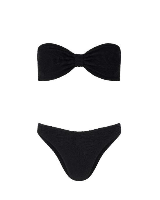  훈자 지 비키니 수영복 Hunza G Jean 비키니 블랙