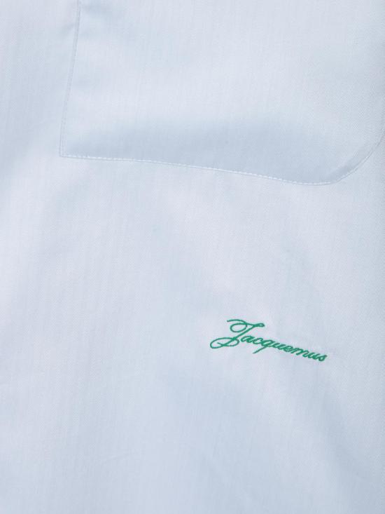 25SS 자크뮈스 후드 티셔츠 251SH086 1726 910 BLUE - JACQUEMUS