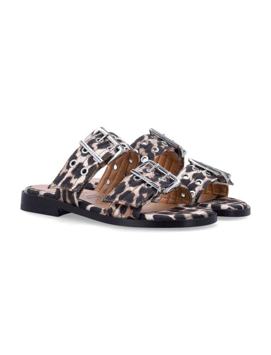 25SS 가니 뮬/슬리퍼 S29704926 943 LEOPARD - GANNI