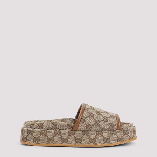 25SS 구찌 샌들 816797 FAD9C 9745 BEIGE EBONY NUDE NEUTRALS - GUCCI