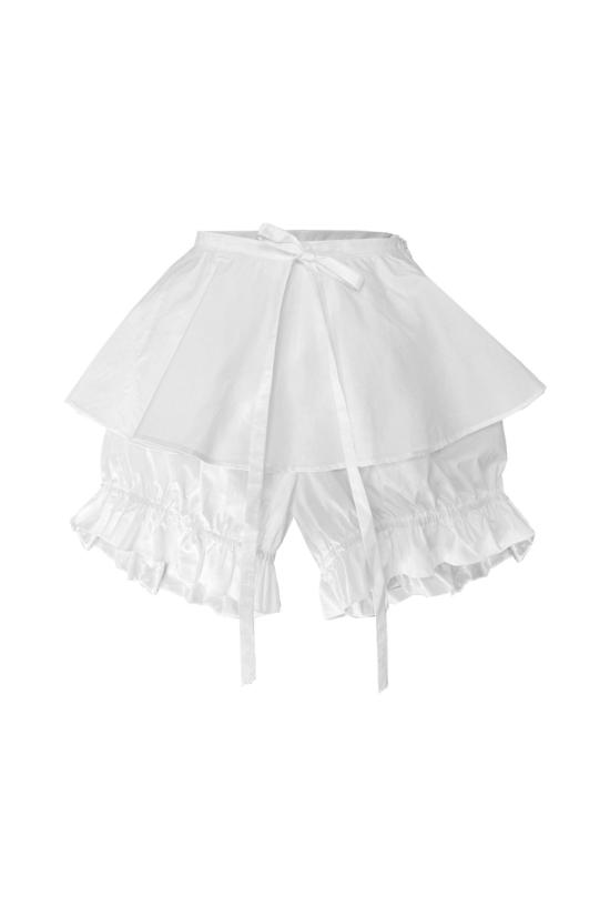  Allina Liu 숏팬츠 알리나 리우 튤립 블루머 화이트 - OTHER BRANDS