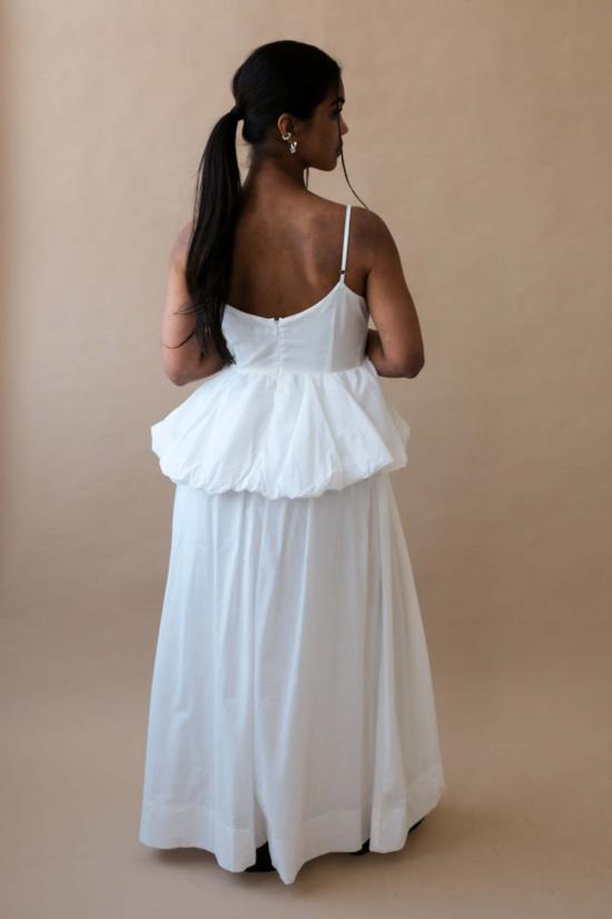  Allina Liu 롱 원피스 알리나 리우 예언 드레스 밀크 - OTHER BRANDS