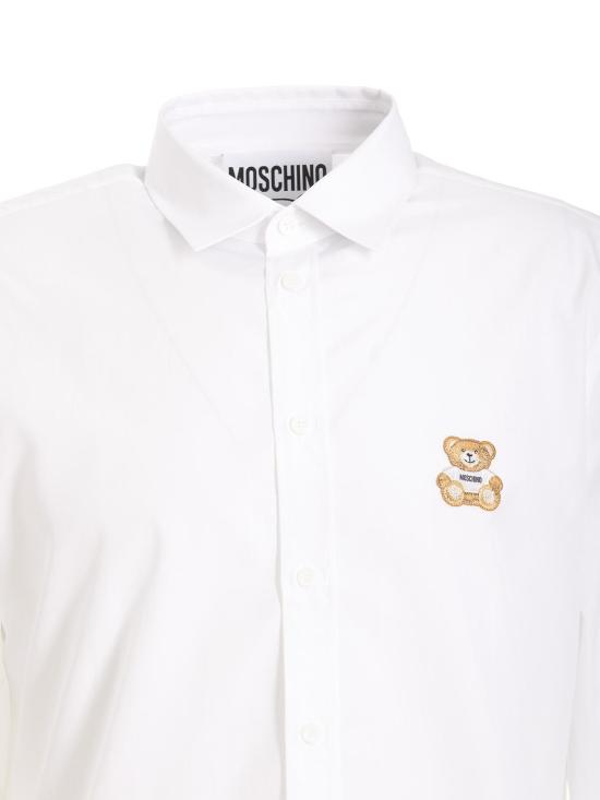  모스키노 셔츠 022170351001 White - MOSCHINO