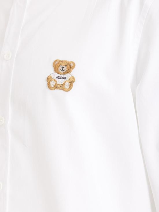  모스키노 셔츠 022170351001 White - MOSCHINO