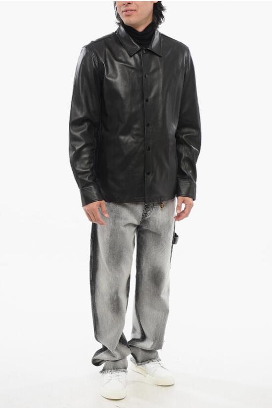  랙앤본 가죽 자켓 MBW23H2422TLML 0 BLACK Black - RAG & BONE