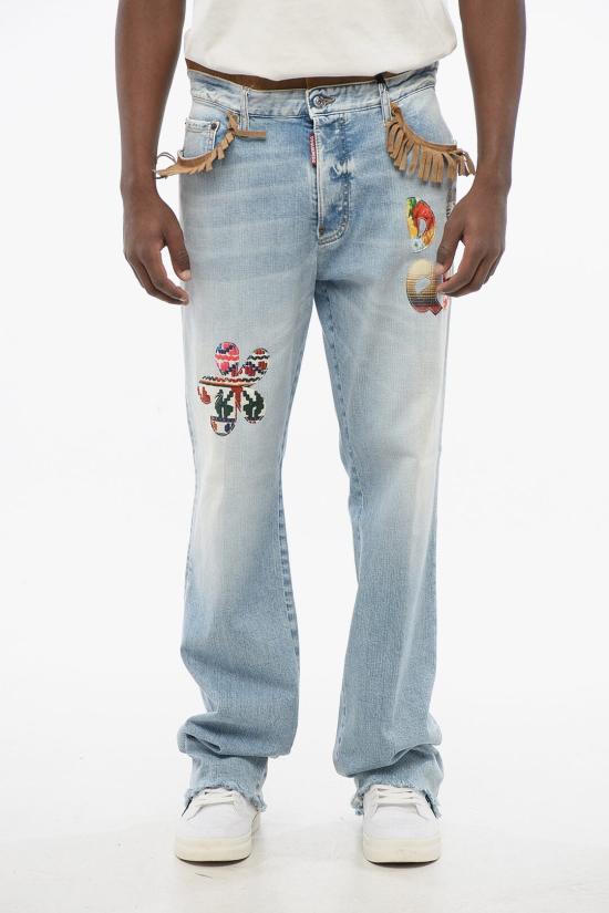  디스퀘어드2 데님 팬츠 S74LB1200 S30663 470 Light blue