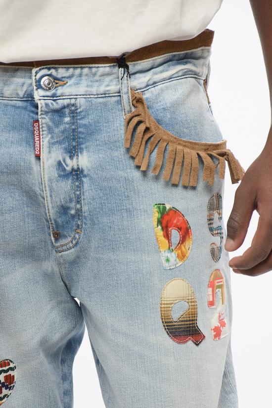  디스퀘어드2 데님 팬츠 S74LB1200 S30663 470 Light blue - DSQUARED2