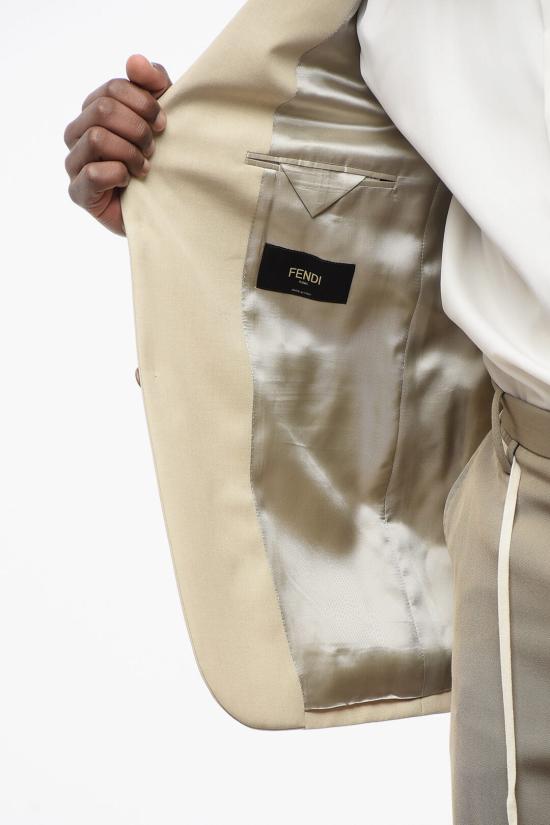 펜디 수트 자켓 FJ0798AR8T F1MTE Beige - FENDI