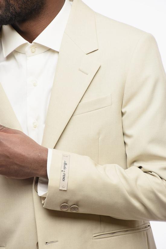  펜디 수트 자켓 FJ0798AR8T F1MTE Beige - FENDI