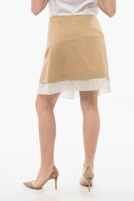  마르니 숏 스커트 GOMA0596Q0 TW839 00W75 Brown - MARNI