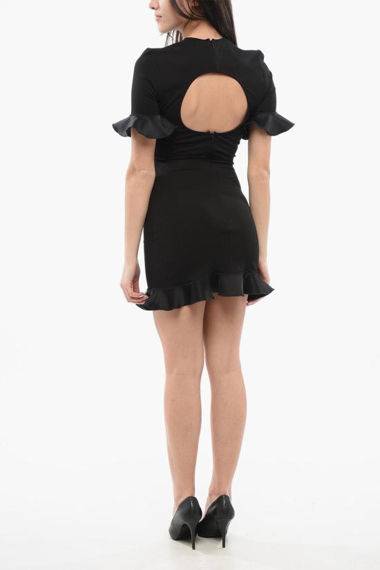  데이비드 코마 숏 원피스 RE23DK44DVI BLK Black - DAVID KOMA