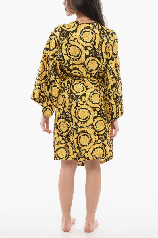  베르사체 미디 원피스 1013732 1A09575 5B000 Gold - VERSACE