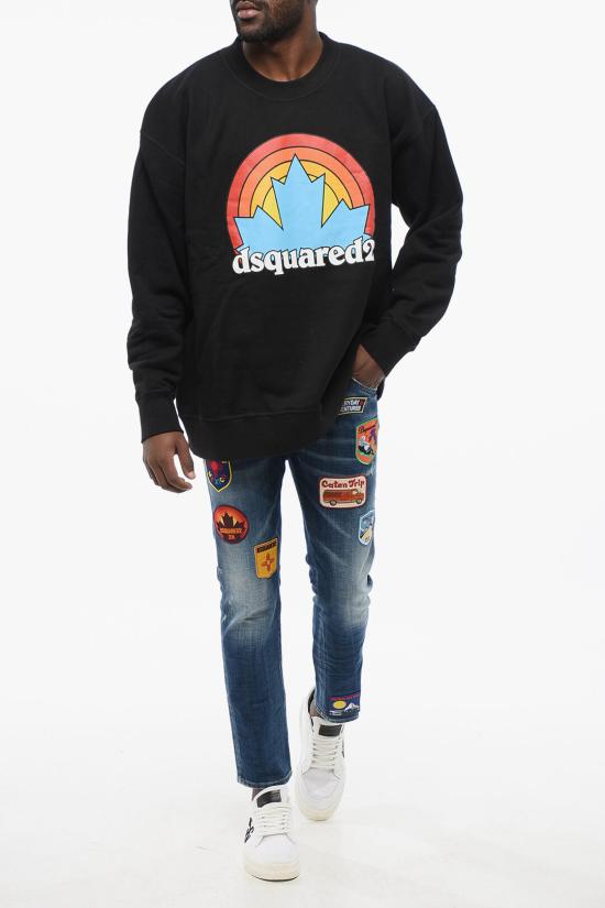  디스퀘어드2 긴팔 티셔츠 S71GU0548 S25516 900 Black - DSQUARED2