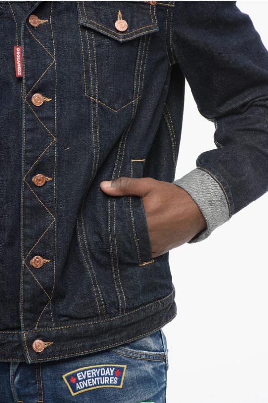  디스퀘어드2 데님 자켓 S71AN0380 S30833 470 Blue - DSQUARED2