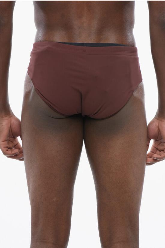  릭 오웬스 스윔팬츠 RU01D3011 NSB 73 Burgundy - RICK OWENS