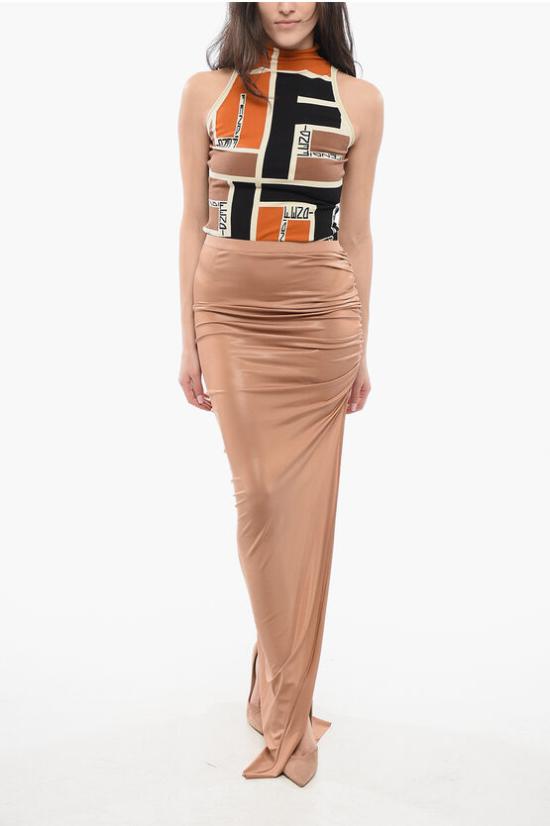  릭 오웬스 스커트 LI01D6309 GVI 124 Pink - RICK OWENS