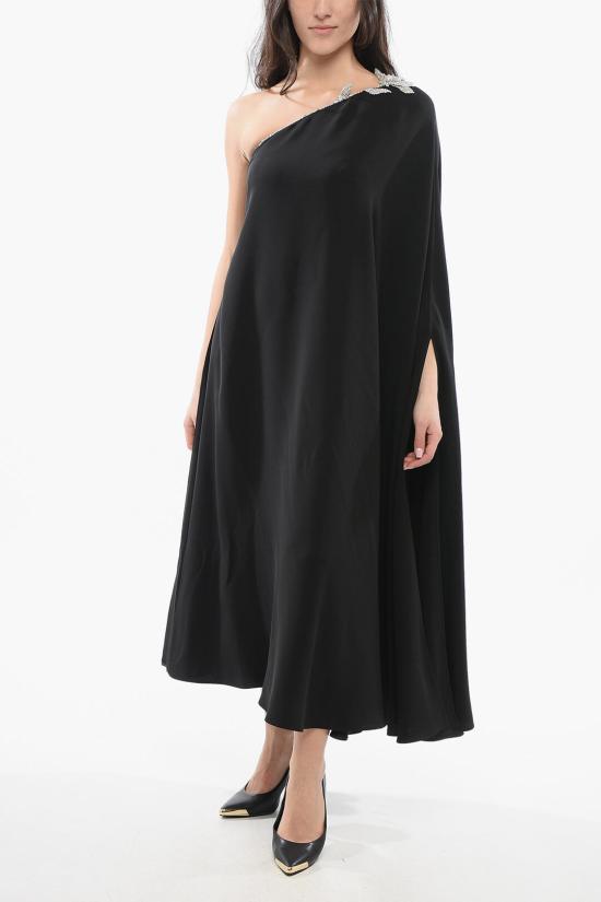  발렌티노 가라바니 롱 원피스 4B3AE8Y51MM NUD Black