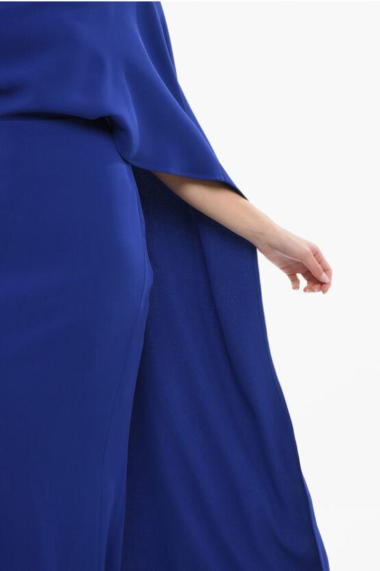  발렌티노 가라바니 롱 원피스 4B3VDHG01MM 5Y0 Blue - VALENTINO GARAVANI