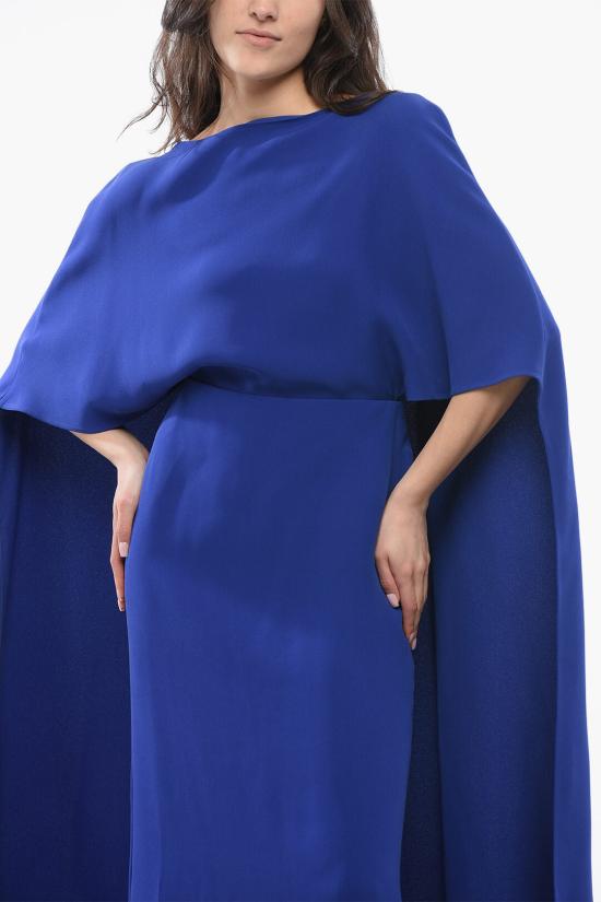  발렌티노 가라바니 롱 원피스 4B3VDHG01MM 5Y0 Blue - VALENTINO GARAVANI