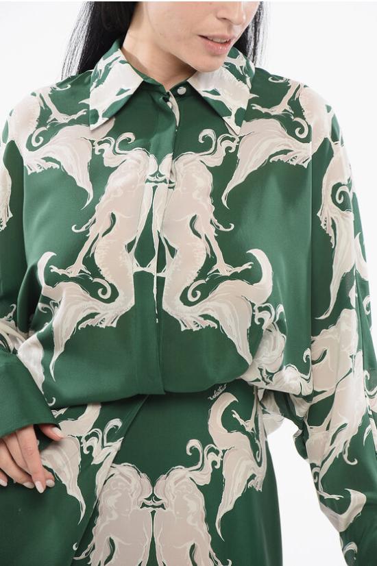  발렌티노 가라바니 원피스 4B0VA8778LS YW9 Green - VALENTINO GARAVANI