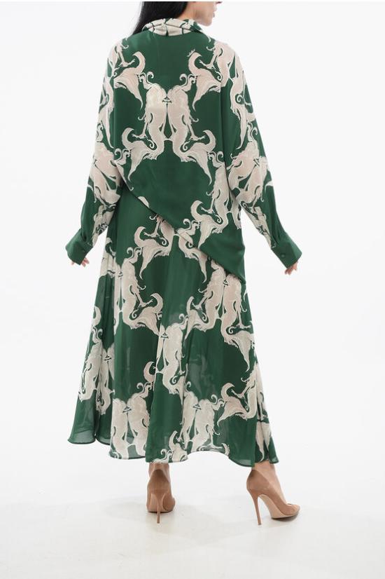  발렌티노 가라바니 원피스 4B0VA8778LS YW9 Green - VALENTINO GARAVANI