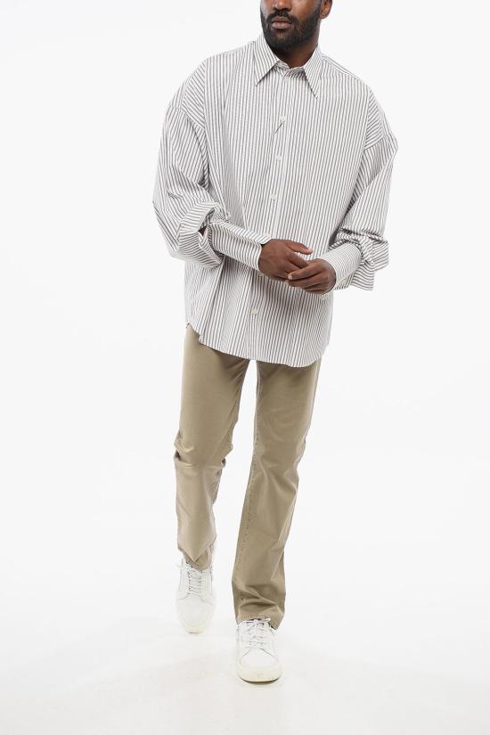  돌체앤가바나 긴팔 셔츠 G5LU6T FR5ZP S8051 White - DOLCE & GABBANA