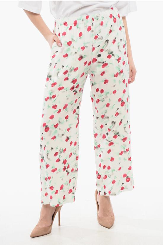  마르니 스트레이트 팬츠 PAMA0304A0UTVA12REW01 Multicolor