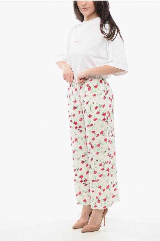  마르니 스트레이트 팬츠 PAMA0304A0UTVA12REW01 Multicolor - MARNI