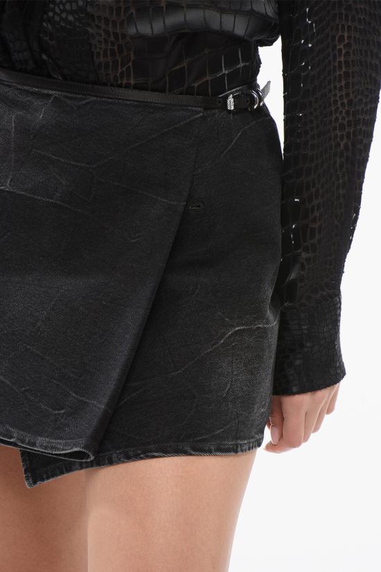  지방시 숏 스커트 BW40UB5Y3P 001 Black - GIVENCHY