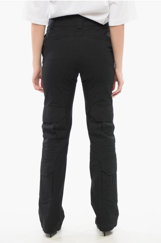  지방시 스트레이트 팬츠 BW511H14TW 001 Black - GIVENCHY