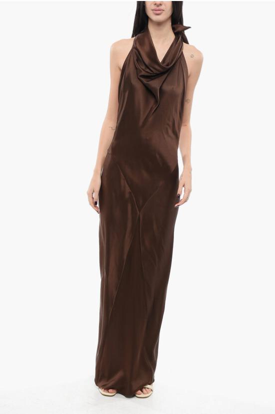  로에베 롱 원피스 S540Y09XMS3606 Brown