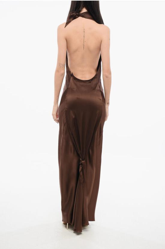  로에베 롱 원피스 S540Y09XMS3606 Brown - LOEWE