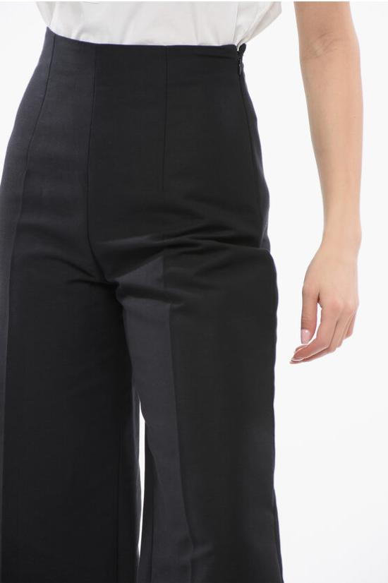  마르니 스트레이트 팬츠 PAMA0476A0TCX2800N99 Black - MARNI