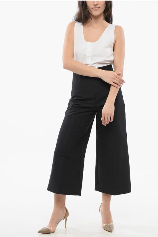  마르니 스트레이트 팬츠 PAMA0476A0TCX2800N99 Black - MARNI