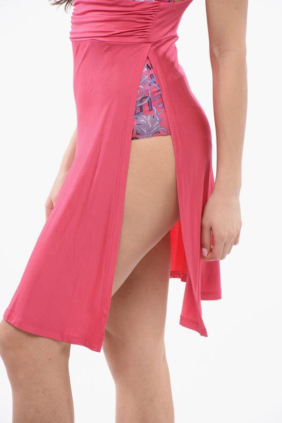  베르사체 숏 원피스 74HAO909 JS162 406 Rosa Viola - VERSACE