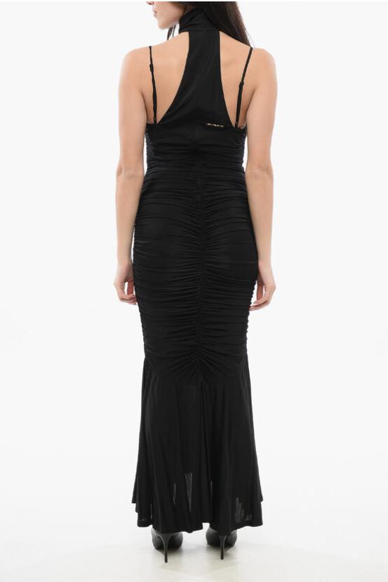  베르사체 롱 원피스 75HAO924 N0222 899 Black - VERSACE