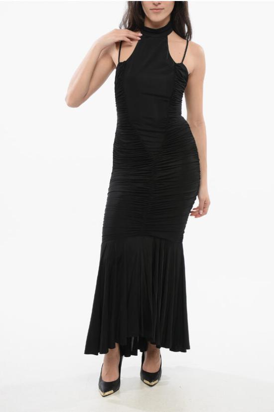  베르사체 롱 원피스 75HAO924 N0222 899 Black