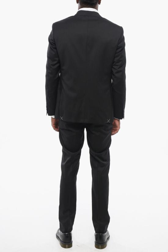  꼬르넬리아니 수트 세트 258R45 2568150 020 Black - CORNELIANI